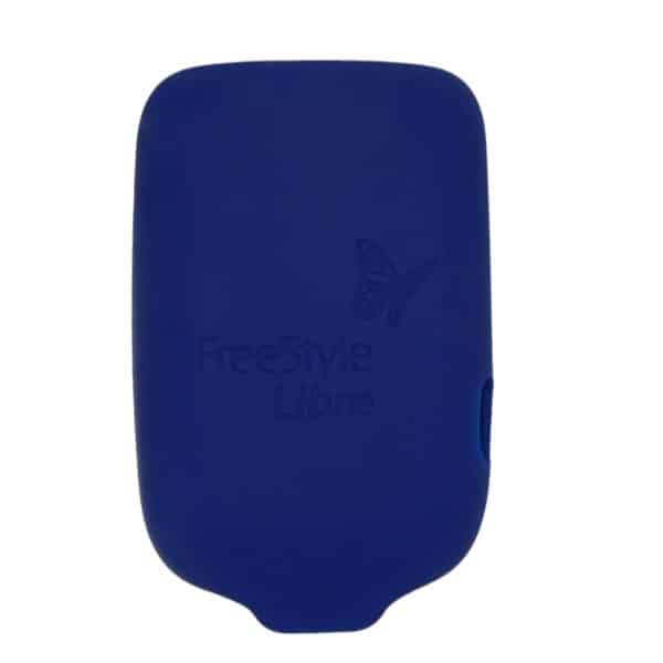 Siliconen Hoesje voor de Freestyle Libre 2 Reader - Donker Blauw - Afbeelding 2