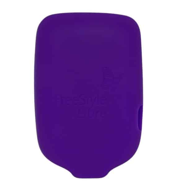 Siliconen Hoesje voor de Freestyle Libre 2 Reader - Paars - Afbeelding 2