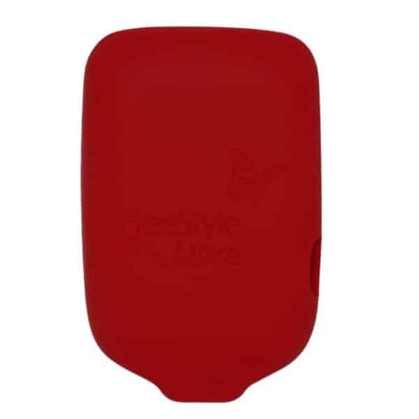 Siliconen Hoesje voor de Freestyle Libre 2 Reader - Rood - Afbeelding 2