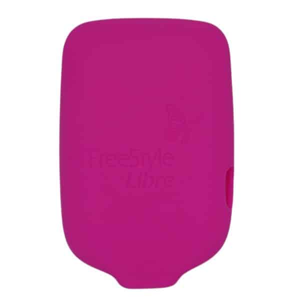 Siliconen Hoesje voor de Freestyle Libre 2 Reader - Roze - Afbeelding 2